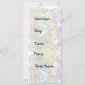 パーティードラゴン招待状 招待状 (裏面)