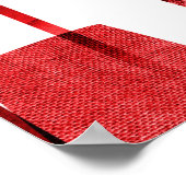 パーティードリンクのシームレスパターン ポスター (角)