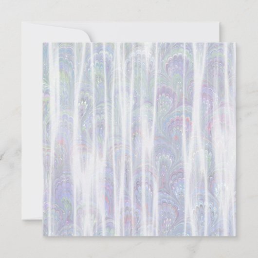 パーティードレスホワイトキンセアニェラ招待状 招待状 (裏面)