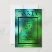 パーティーナイクールトスムースクラブスタイル 招待状 (正面)