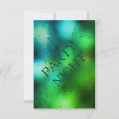 パーティーナイクールトスムースクラブスタイル 招待状 (裏面)