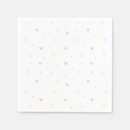 パーティーナプキンは魔法の誕生日パーティーに。 スタンダードカクテルナプキン