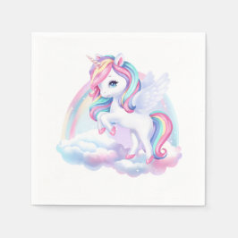 パーティーナプキンは魔法の誕生日パーティーに。 スタンダードカクテルナプキン