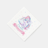 パーティーナプキンは魔法の誕生日パーティーに。 スタンダードカクテルナプキン (角)