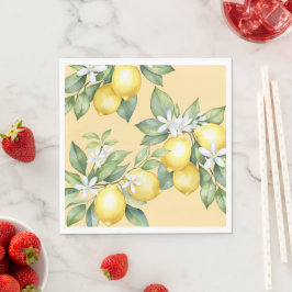 パーティーナプキンス柑橘類1歳の誕生日。 スタンダードランチョンナプキン