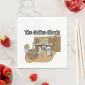 パーティーナプキンズとゴールデンガールズを幽霊 スタンダードランチョンナプキン (インサイチュ)