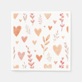 パーティーナプキンハッピーバレンタインデー スタンダードカクテルナプキン (正面)