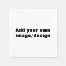 パーティーナプキン – 独自のイメージ/デザインを追加