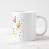 パーティーハットおもしろいマグ ジャンボコーヒーマグカップ (右)
