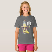 パーティーハットのレモネードボトル、Natasha Us Tシャツ (正面フル)