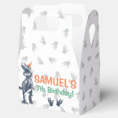 パーティーハット誕生日パーティーの恐竜Tレックス フェイバーボックス (オープン)