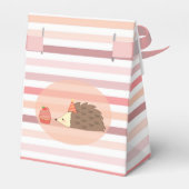 パーティーハリネズミとカップケーキ フェイバーボックス (裏面サイド)