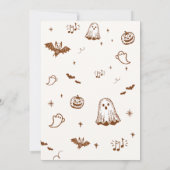 パーティーハローウィンパーティ 招待状 (裏面)