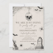 パーティーハローウィンパーティ 招待状 (正面)