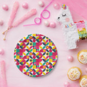 パーティーバウハウススタイル ペーパープレート (パーティー)