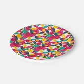 パーティーバウハウススタイル ペーパープレート (アングル)