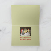 パーティーバスとピープスクリスマスカード シーズンカード (内部)