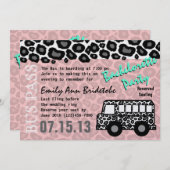 パーティーバスバチェロレッテバス 招待状 (正面/裏面)