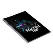 パーティーバス時間 ノートブック (右側)