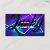 パーティーバス、パーティーリムカーサービス 名刺 (裏面)