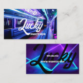 パーティーバス、パーティーリムカーサービス 名刺 (正面/裏面)