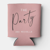 パーティーバチェロレッテグループパーティーの名前 缶クーラー (正面)