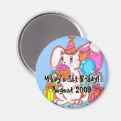 パーティーバニー磁石 マグネット (正面/裏面)