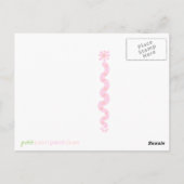 パーティーバニー ポストカード (裏面)