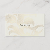 パーティーバルーンと花模様名刺 名刺 (裏面)