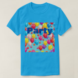 パーティーバルーンパーティーTシャツ Tシャツ