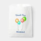 パーティーバルーン子供の誕生日ありがとう フェイバーバッグ (正面)
