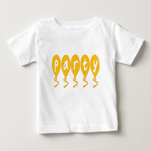 パーティーバルーン ベビーTシャツ (正面)
