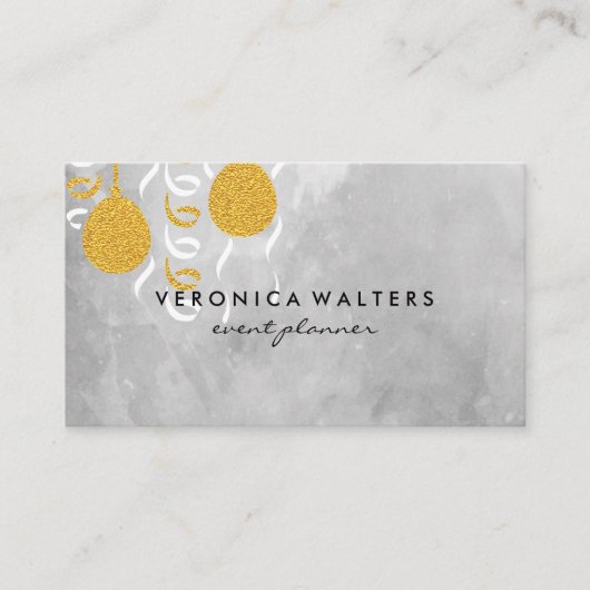 パーティーバルーン/マスク 名刺 (正面)