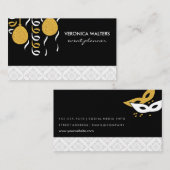 パーティーバルーン/仮装マスク/ブティック・トリム 名刺 (正面/裏面)