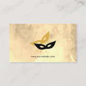 パーティーバルーン/仮面(エグゼクティブ) 名刺 (裏面)