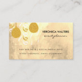 パーティーバルーン/仮面（エグゼクティブ） 名刺 (正面)