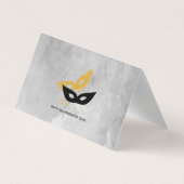 パーティーバルーン/仮面 名刺 (裏面)