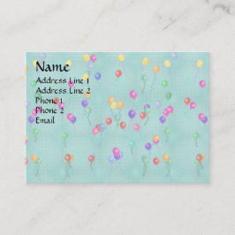 パーティーバルーン 名刺