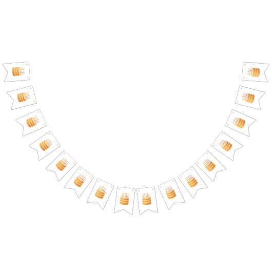 パーティーバント写真付きバナー バンティングフラッグ (全)