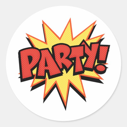 パーティーバン ラウンドシール (正面)