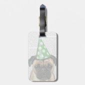 パーティーパグ2 ラゲッジタグ (裏面縦)