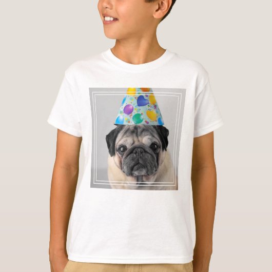 パーティーパグ Tシャツ (正面)