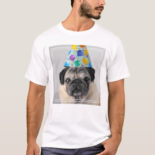パーティーパグ Tシャツ (正面)