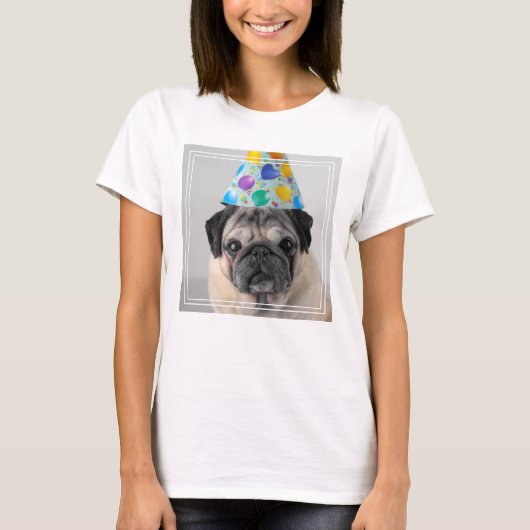 パーティーパグ Tシャツ (正面)