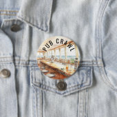 パーティーパブクロールクルーズラインバー 缶バッジ (インサイチュ)