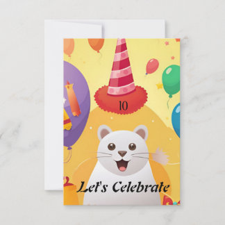 「パーティーパロオザ：誕生日 招待状