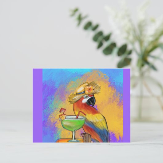 パーティーパロット ポストカード (スタンド正面)