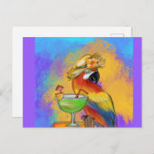 パーティーパロット ポストカード (正面/裏面)