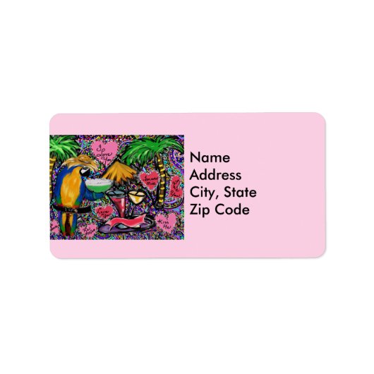 パーティーパロット ラベル (正面)