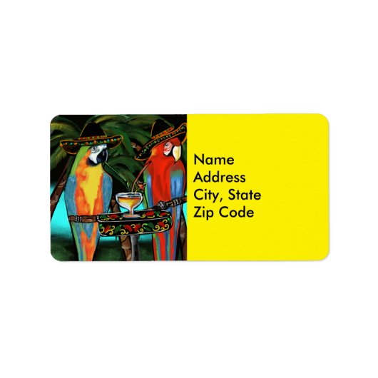 パーティーパロット ラベル (正面)